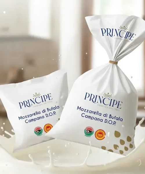 Nuovi packaging di Caseificio Principe